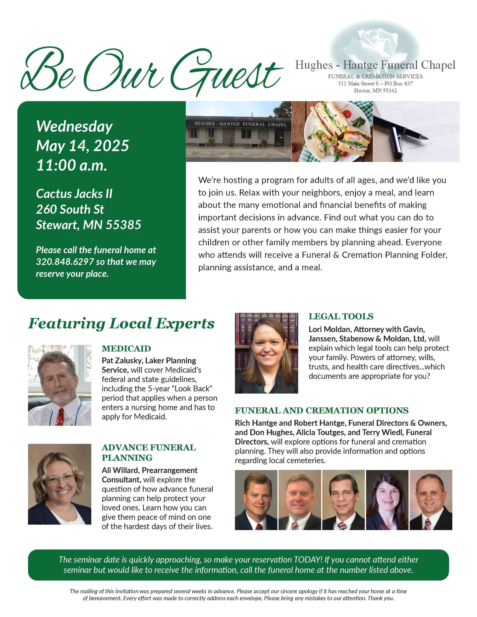 Hantge McBride Hughes Funeral Chapels and Crematory Dobratz, Dalin